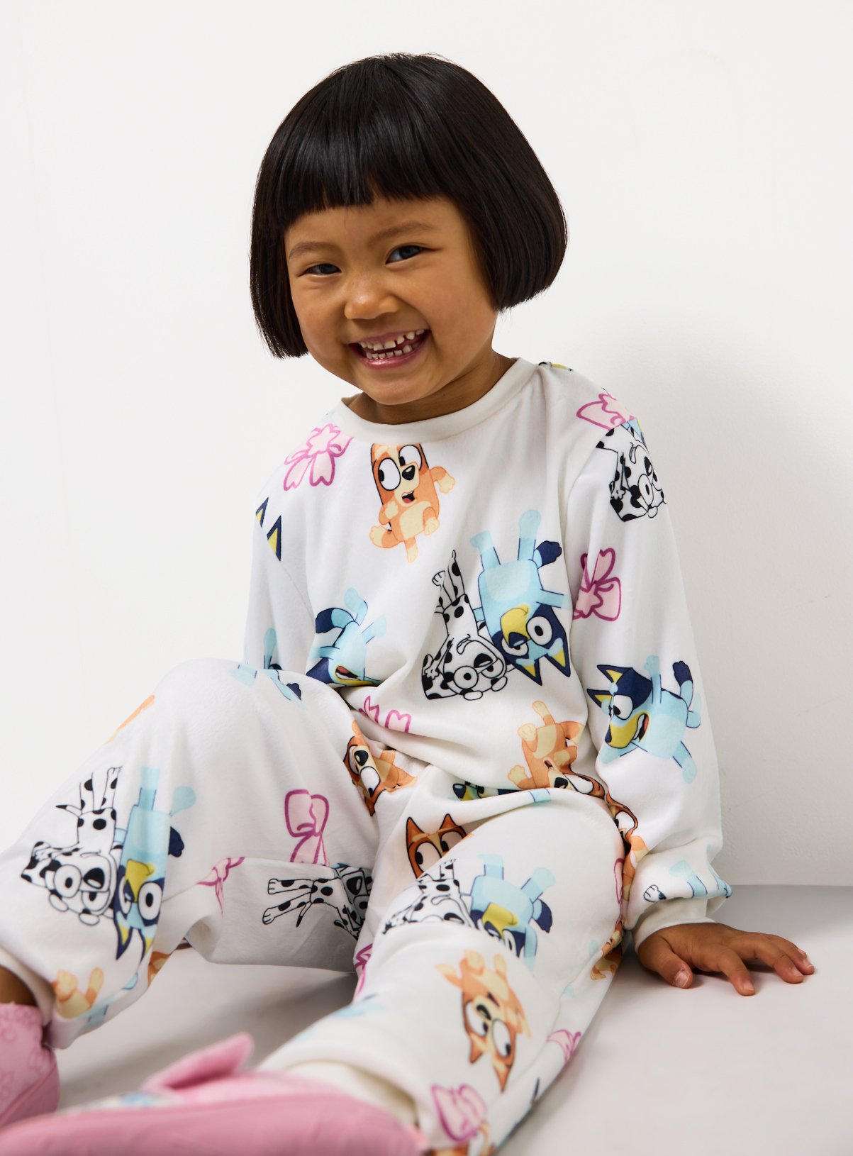 Bluey Print Slinky Pyjama Set 2-3 years