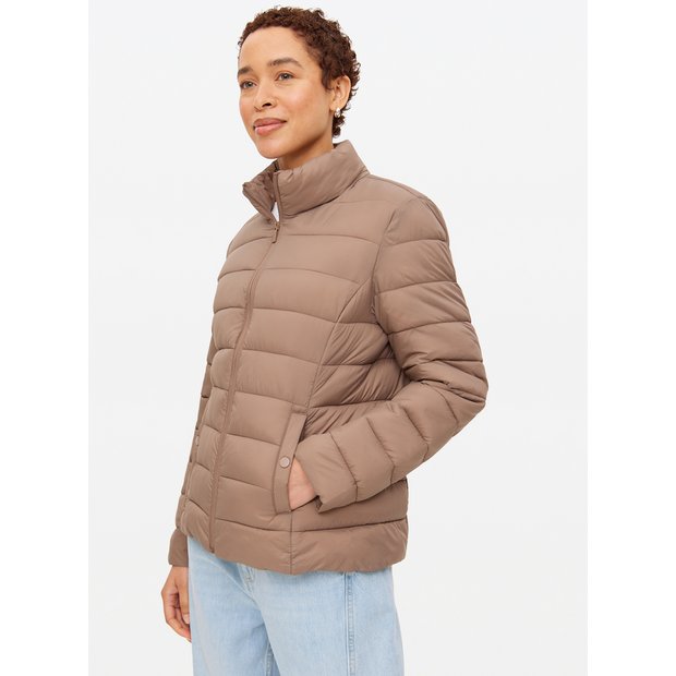 Buy Taupe Pack-Away Padded Jacket L Jackets Tu