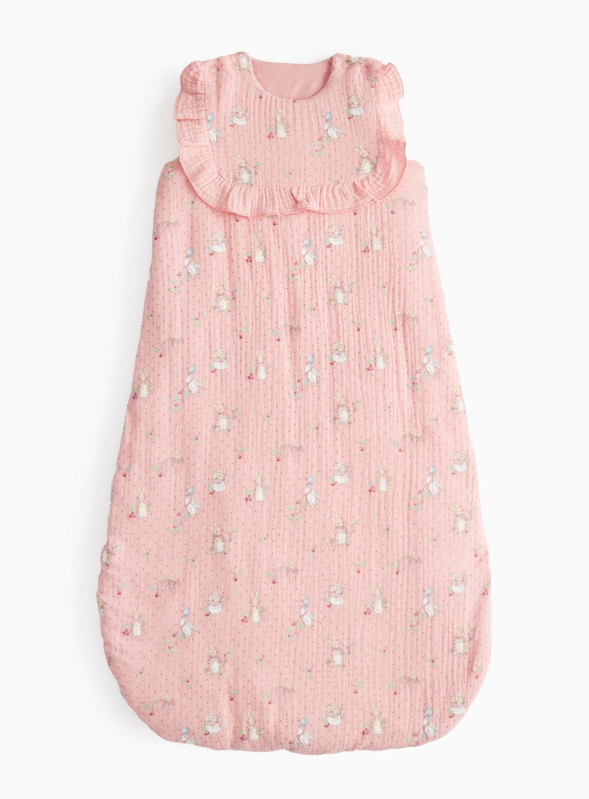 Peter Rabbit Pink Frill 2.5 Tog Sleeping Bag 