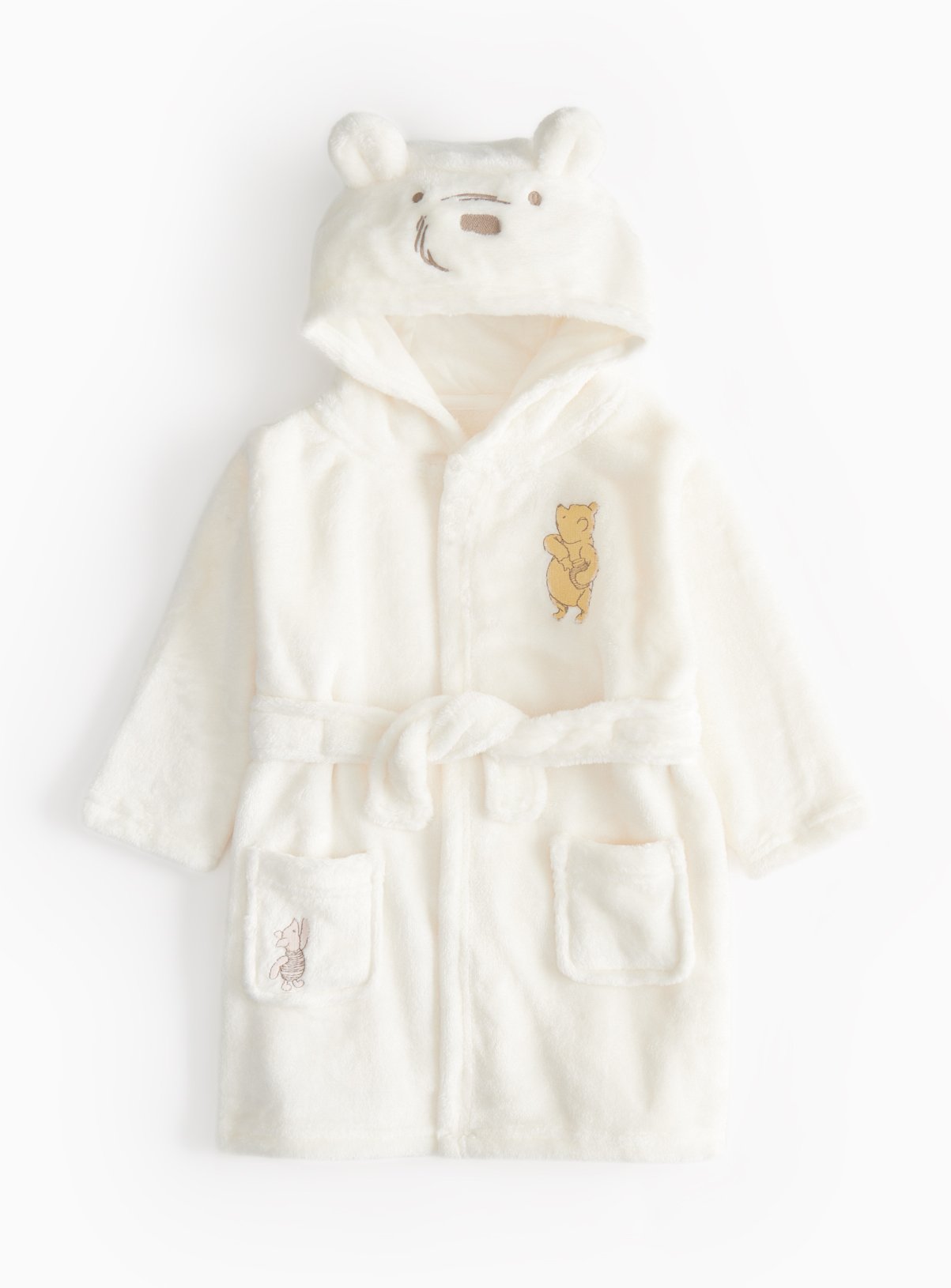 Buy Winnie the Pooh Print Cream Dressing Gown 12-18 months