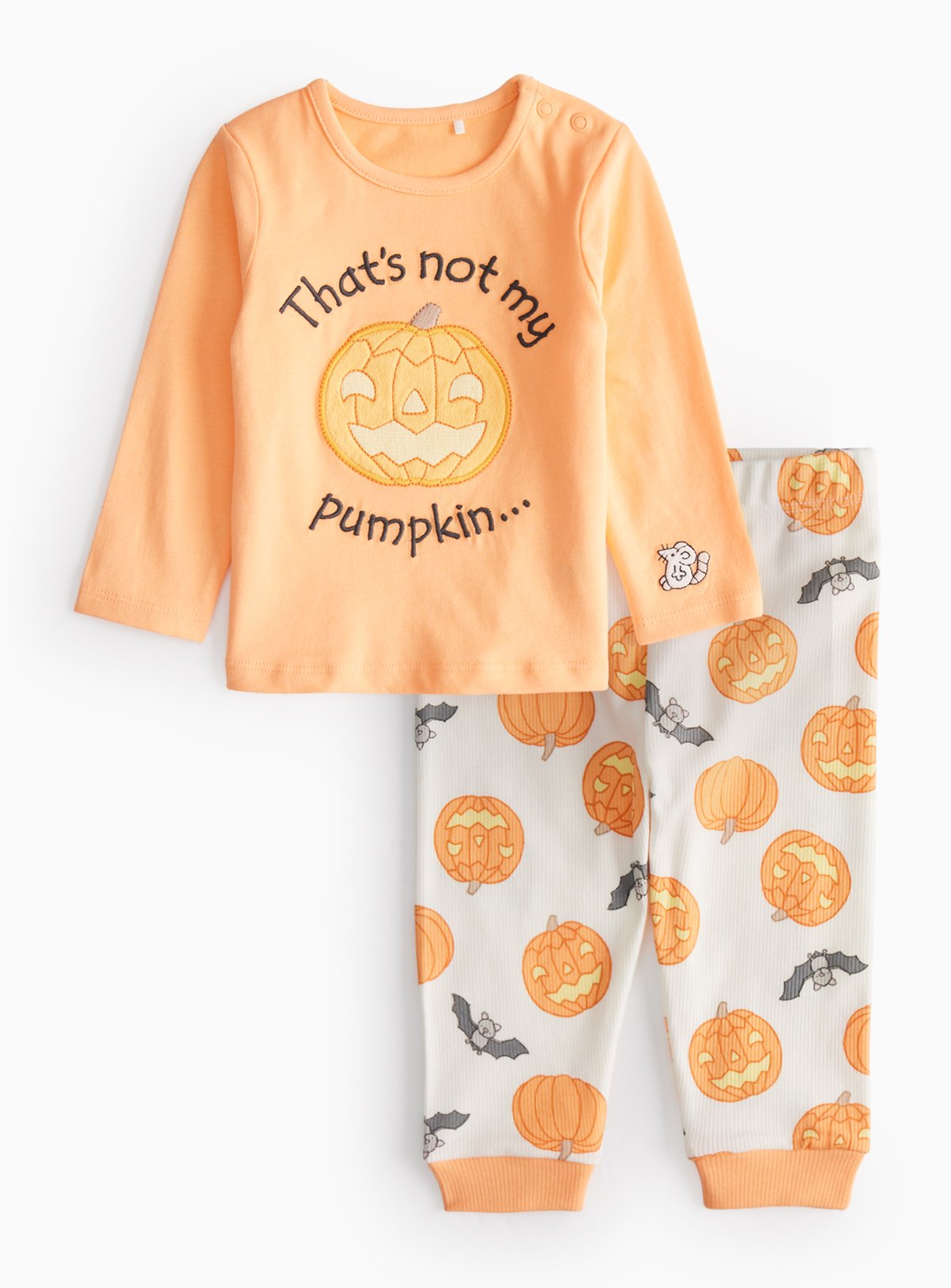 Halloween That's Not My Pumpkin Printed Pyjamas