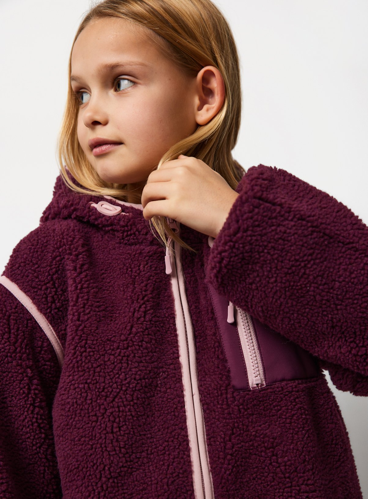 Borg Zip Through Jacket 