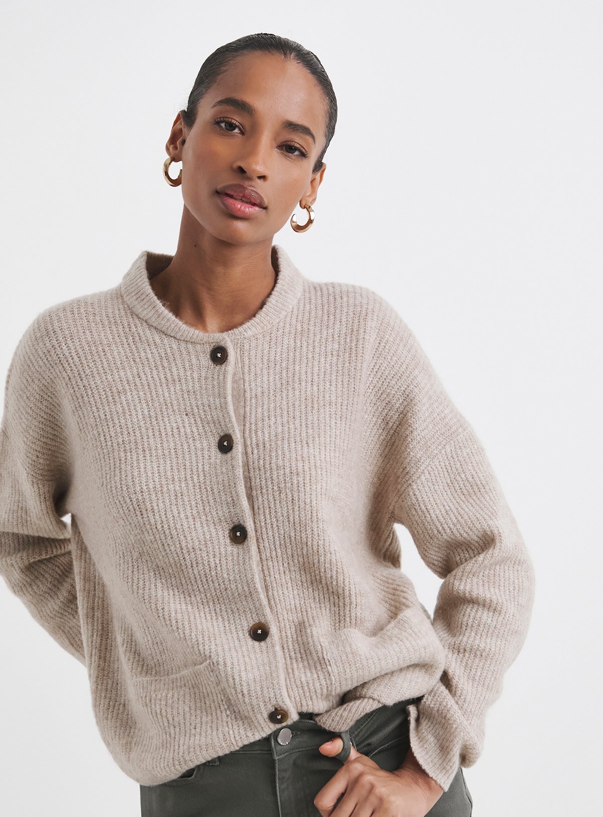 JD WILLIAMS Pocket Bomber Cardigan 