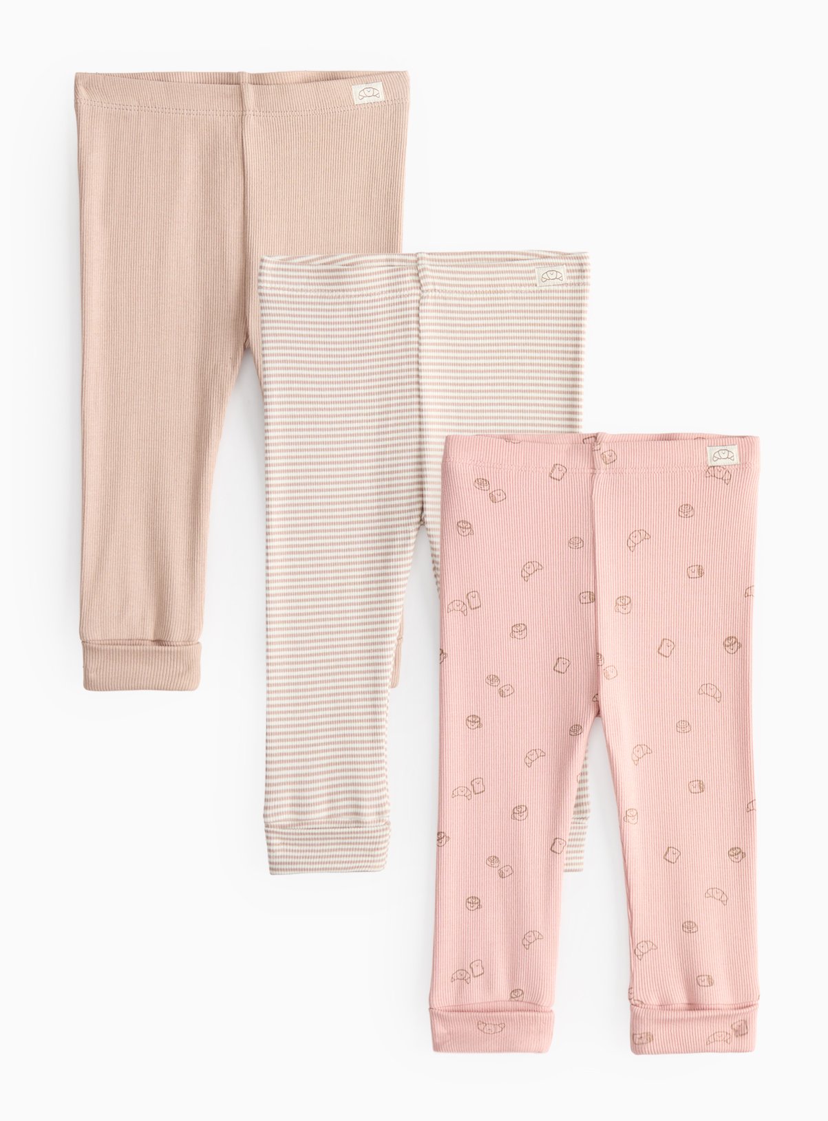 Baby Chino Print Leggings 3 Pack 