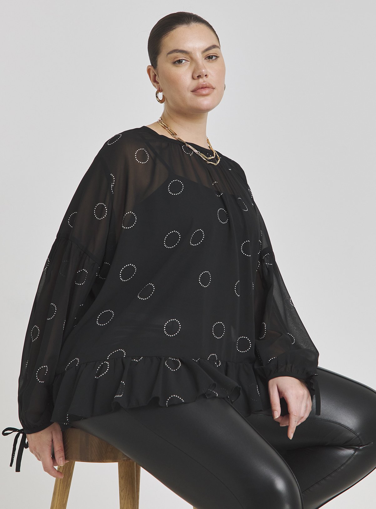 SIMPLY BE Romantic Georgette Blouse 