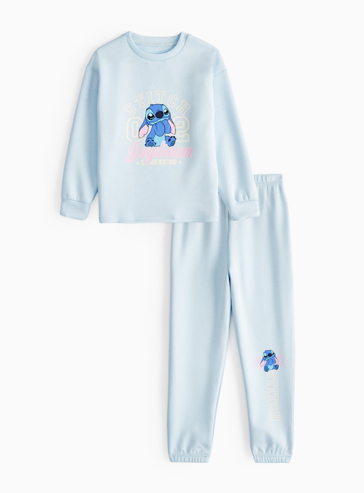 Disney Stitch Printed Scuba Pyjama Set 