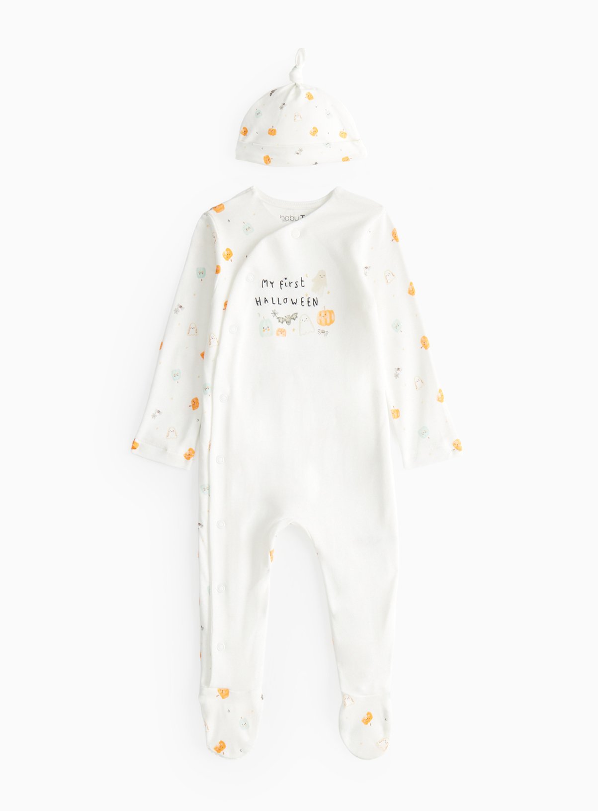 Unisex My First Halloween Sleepsuit & Hat