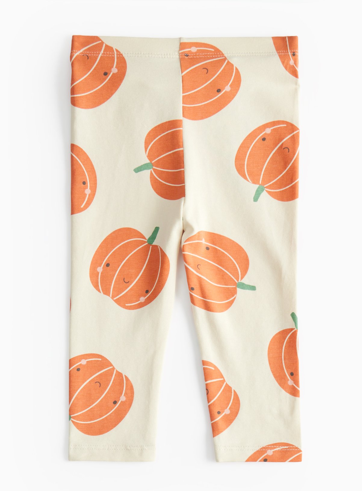 Halloween Pumpkin Print Leggings 