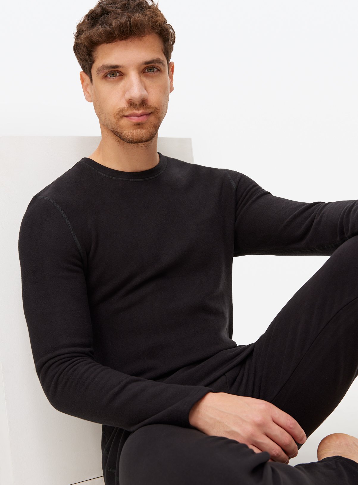 Black Maximum-Warmth Plus Thermal Fleece Top XXXL