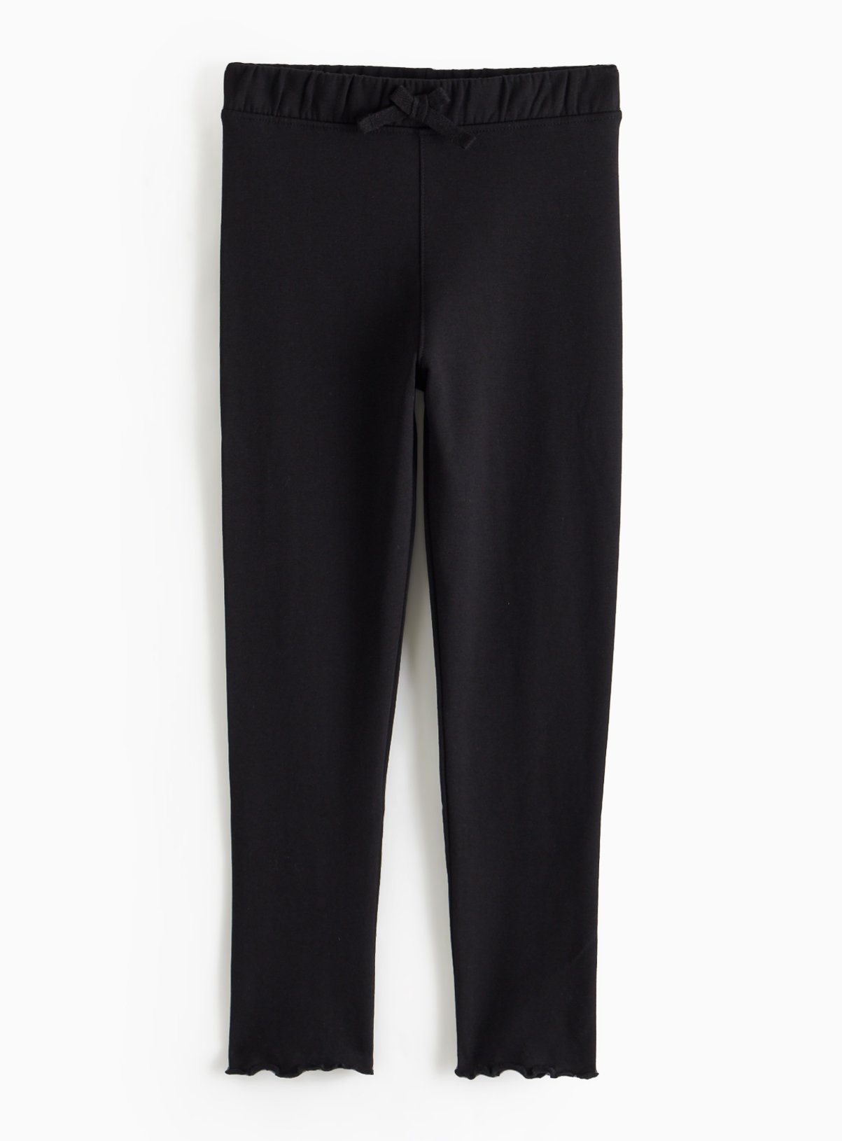 Black Fleece Lined Leggings 12 years