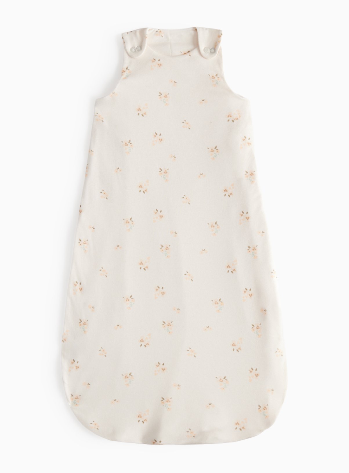 Cream Floral Print 0.5 Tog Sleeping Bag