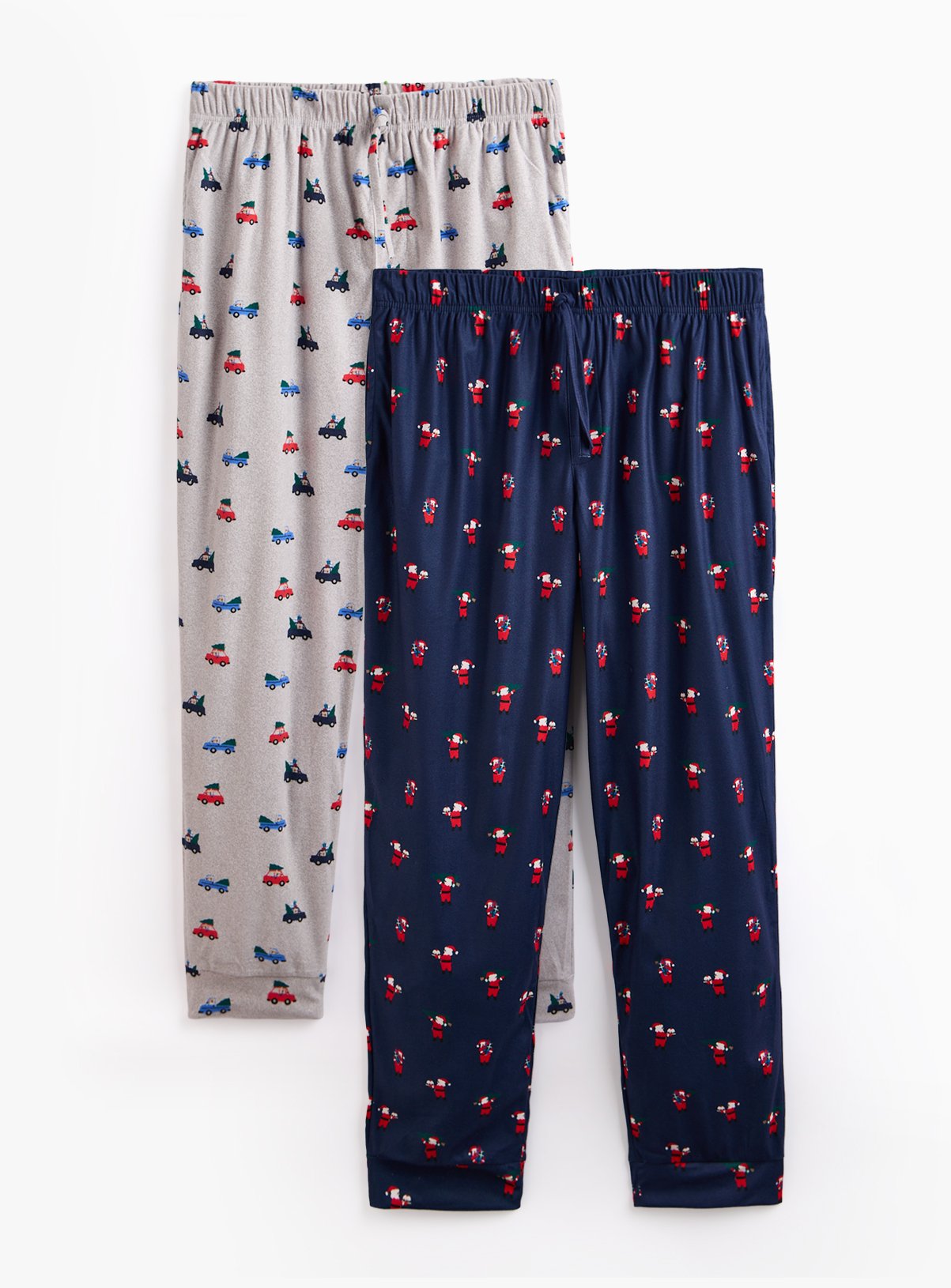 Christmas Printed Pyjama Bottoms 2 Pack 