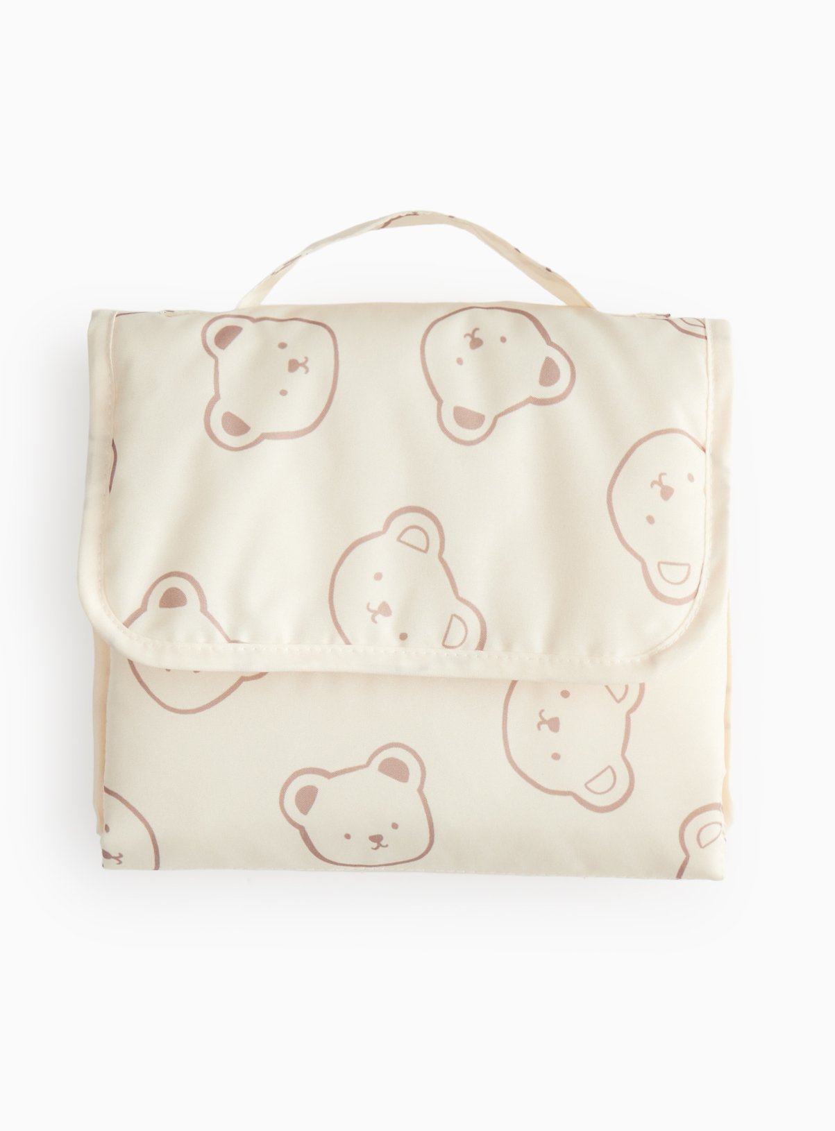 Bear Printed Travel Changing Mat One Size