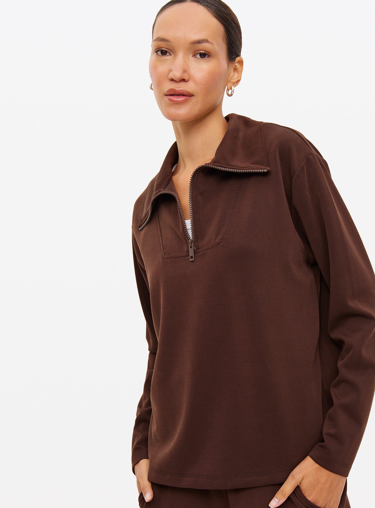 Quarter Zip Sweatshirt