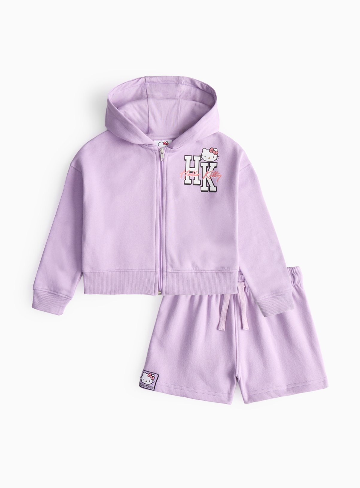 Hello Kitty Hoodie & Shorts Co-ord Set 