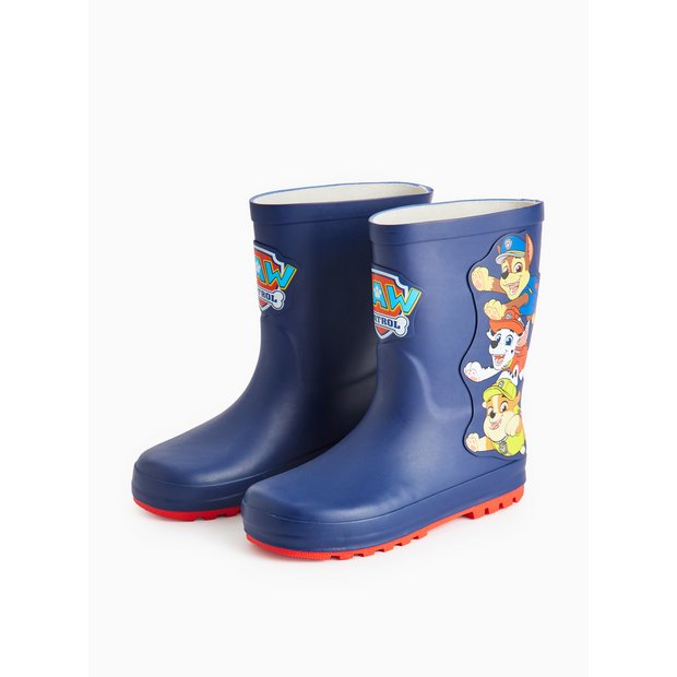 Buy Navy Paw Patrol Wellies 10 Infant Boots and wellies Tu