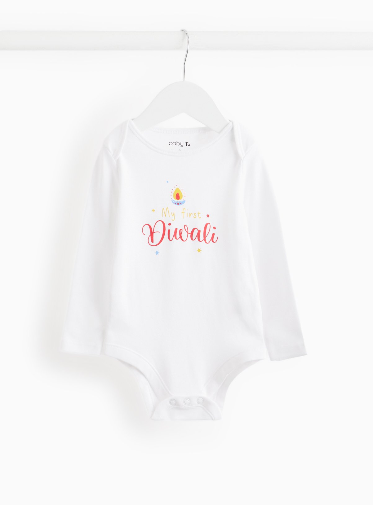 My First Diwali Slogan Bodysuit 9-12 months