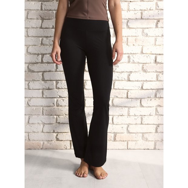 Buy REAKTIV Black Soft Touch Yoga Flare Legging L Sports