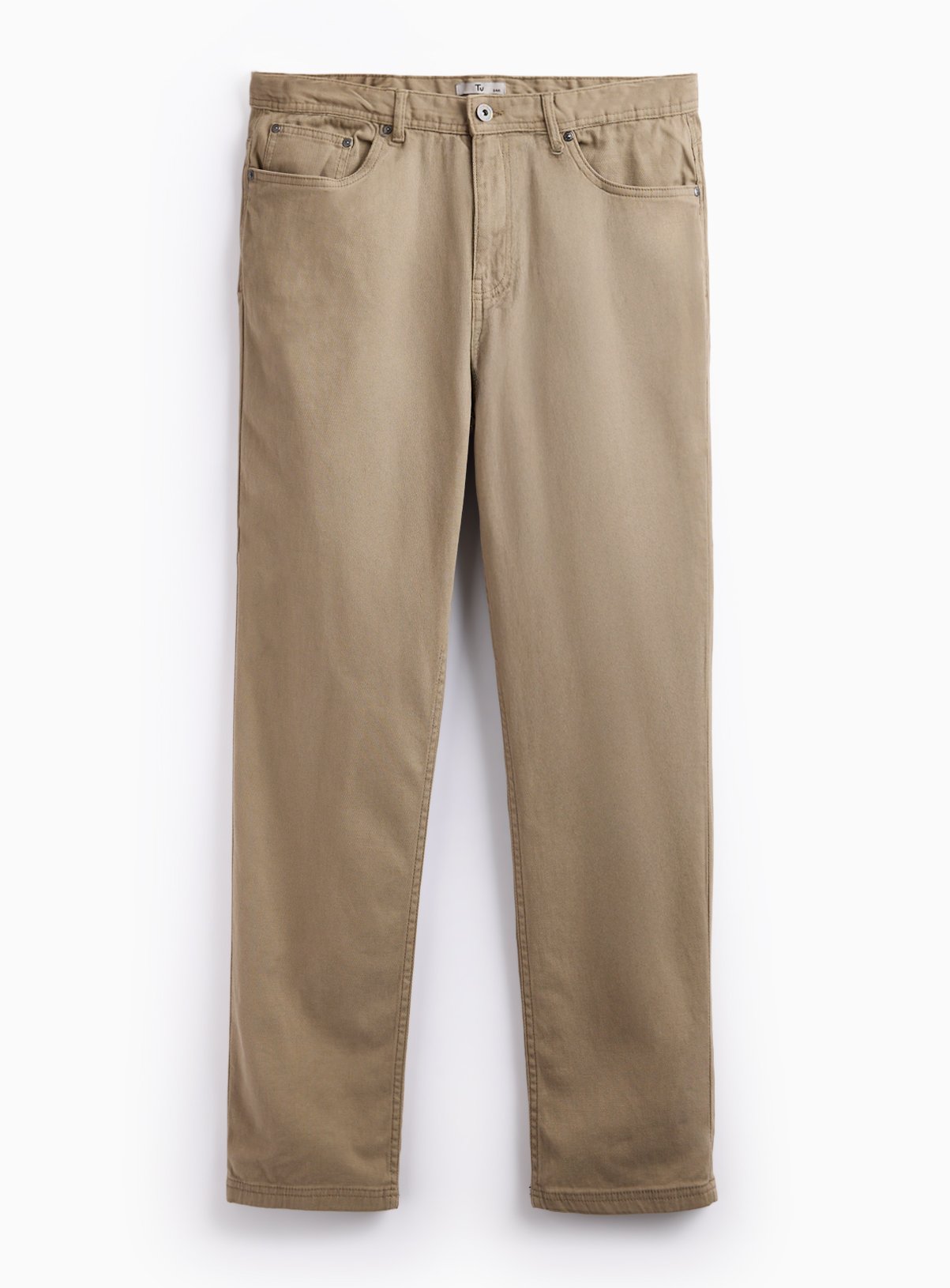  Straight Leg 5 Pocket Textured Trousers  
