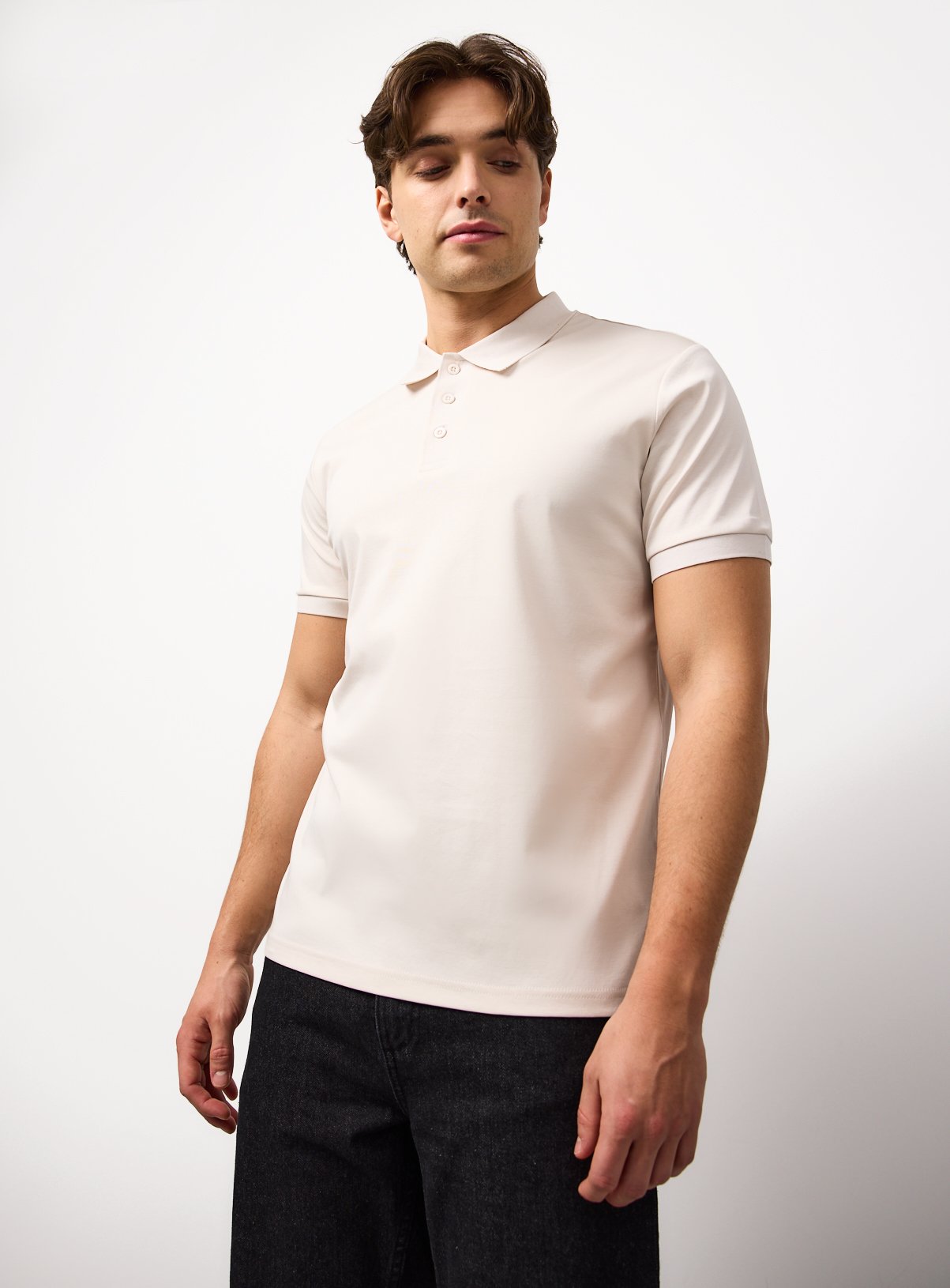 Mercerised Short Sleeve Polo Shirt 