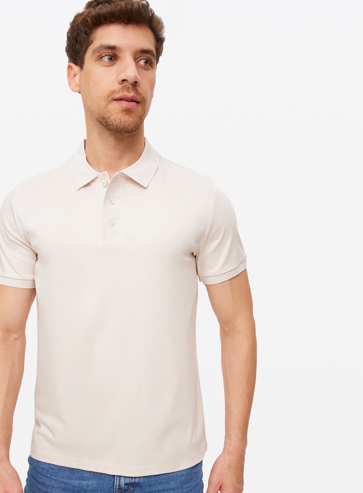 Mercerised Short Sleeve Polo Shirt 