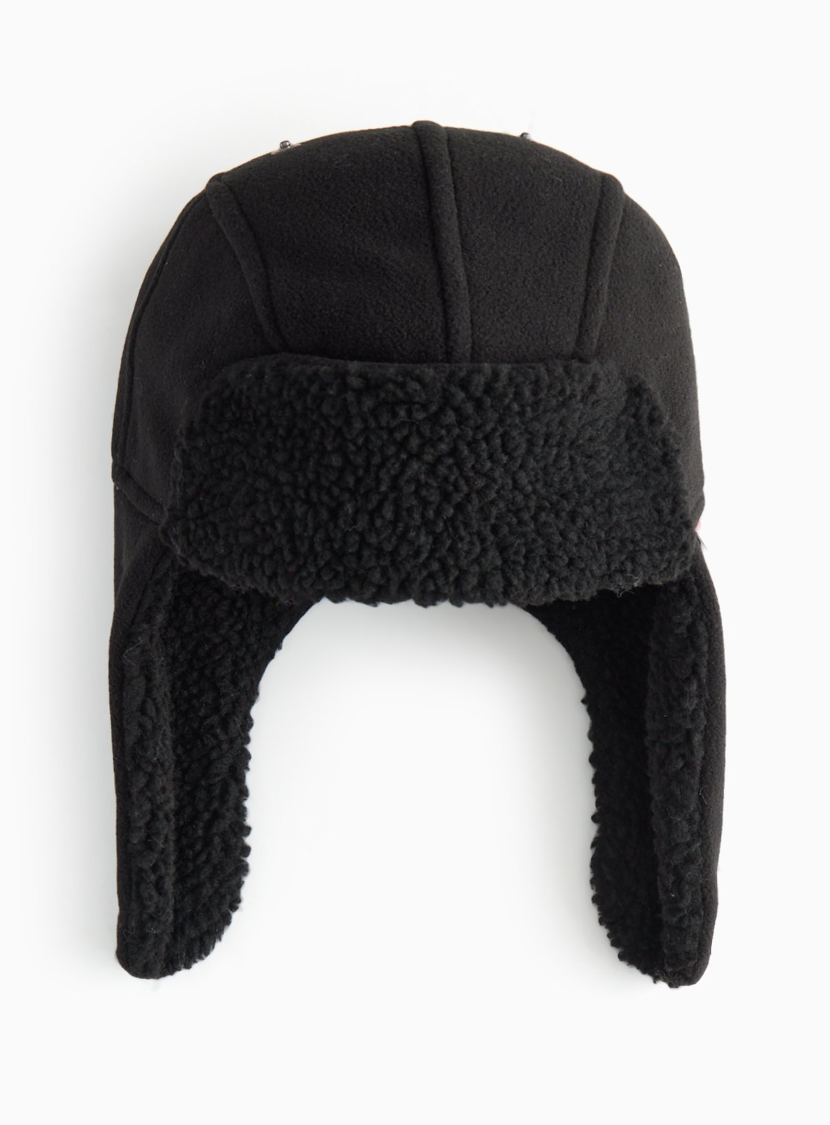 3M™ Thinsulate™ Black Fleece Trapper Hat 