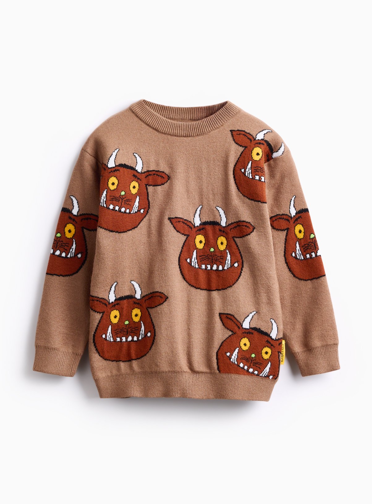 Gruffalo Character Print Knitted Jumper