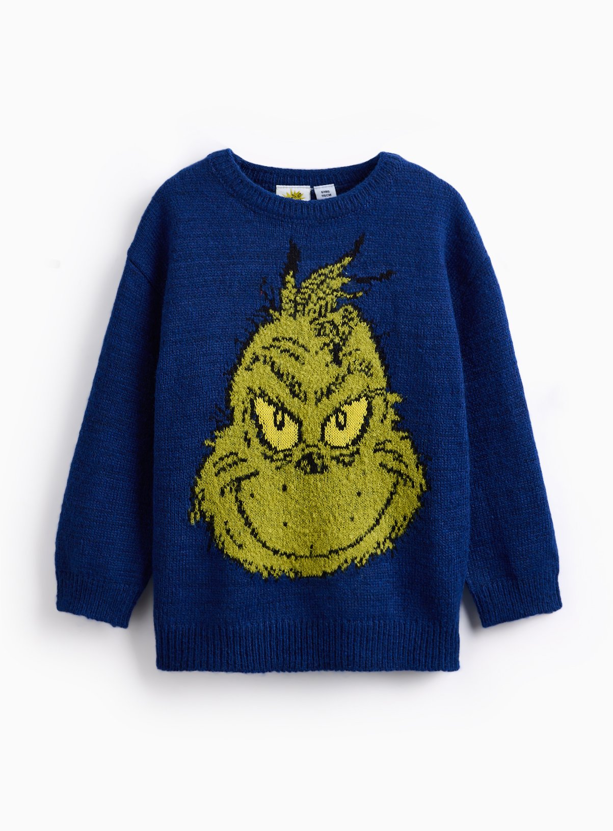 Mini Me Christmas Grinch Character Jumper  