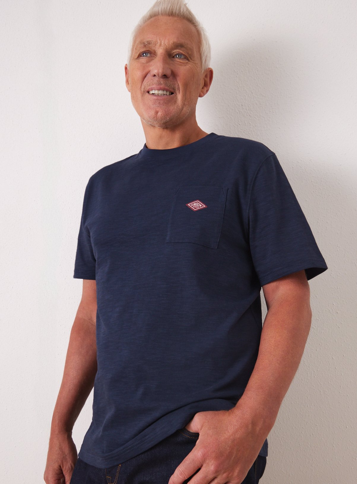 UNION WORKS Logo Pocket T-Shirt