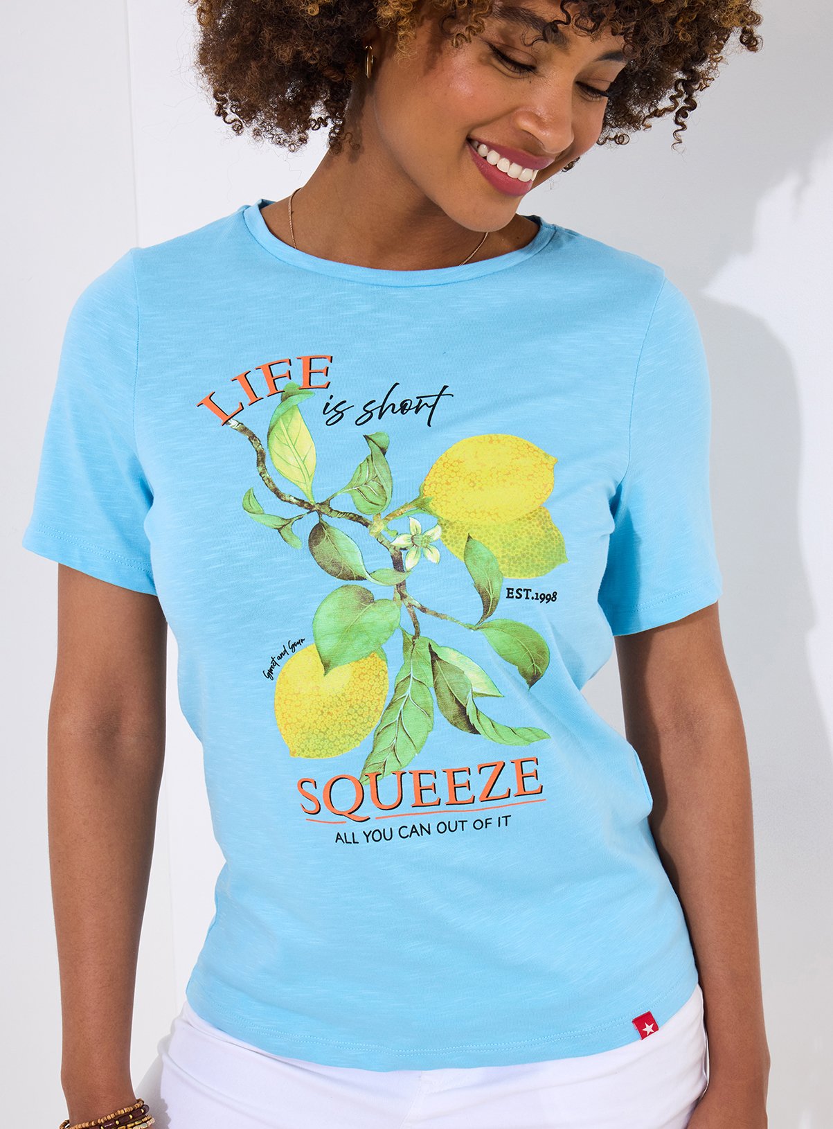 JOE BROWNS Lemon Graphic T Shirt