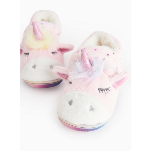 Unicorn Toe Zone Sainsburys Buy Unicorn Cupsole Mule Slippers 10