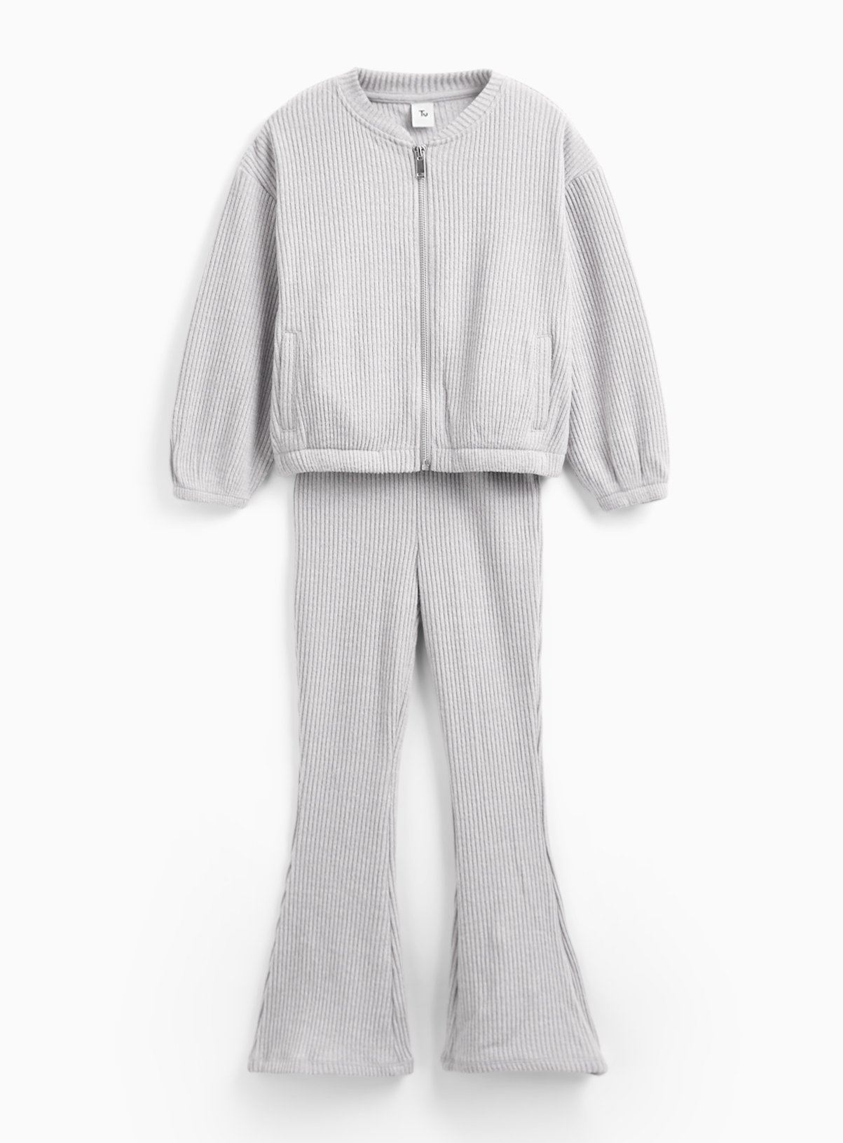 Grey Soft Knitted Set 11 years