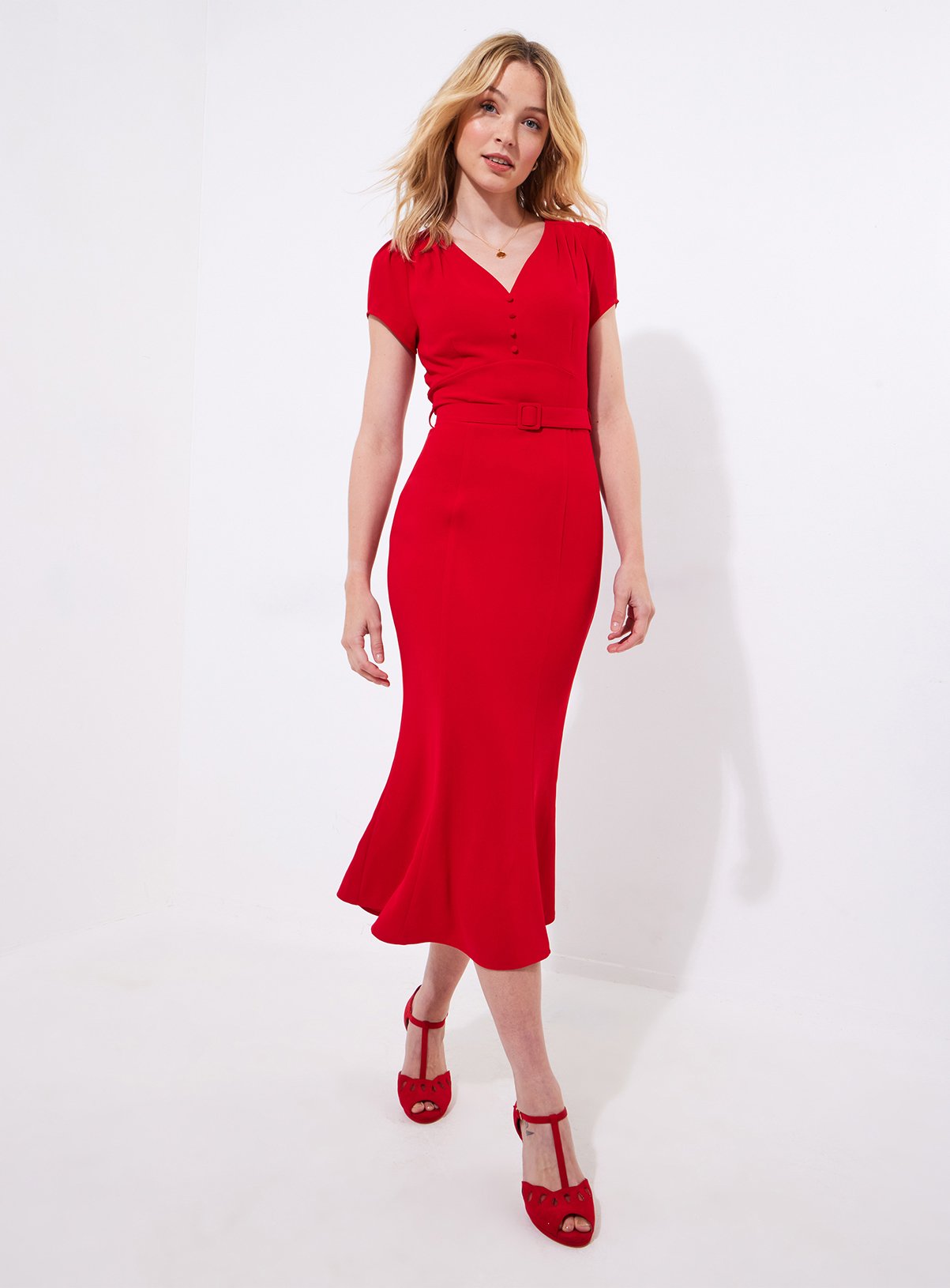 JOE BROWNS Vintage Bodycon Midi Dress 