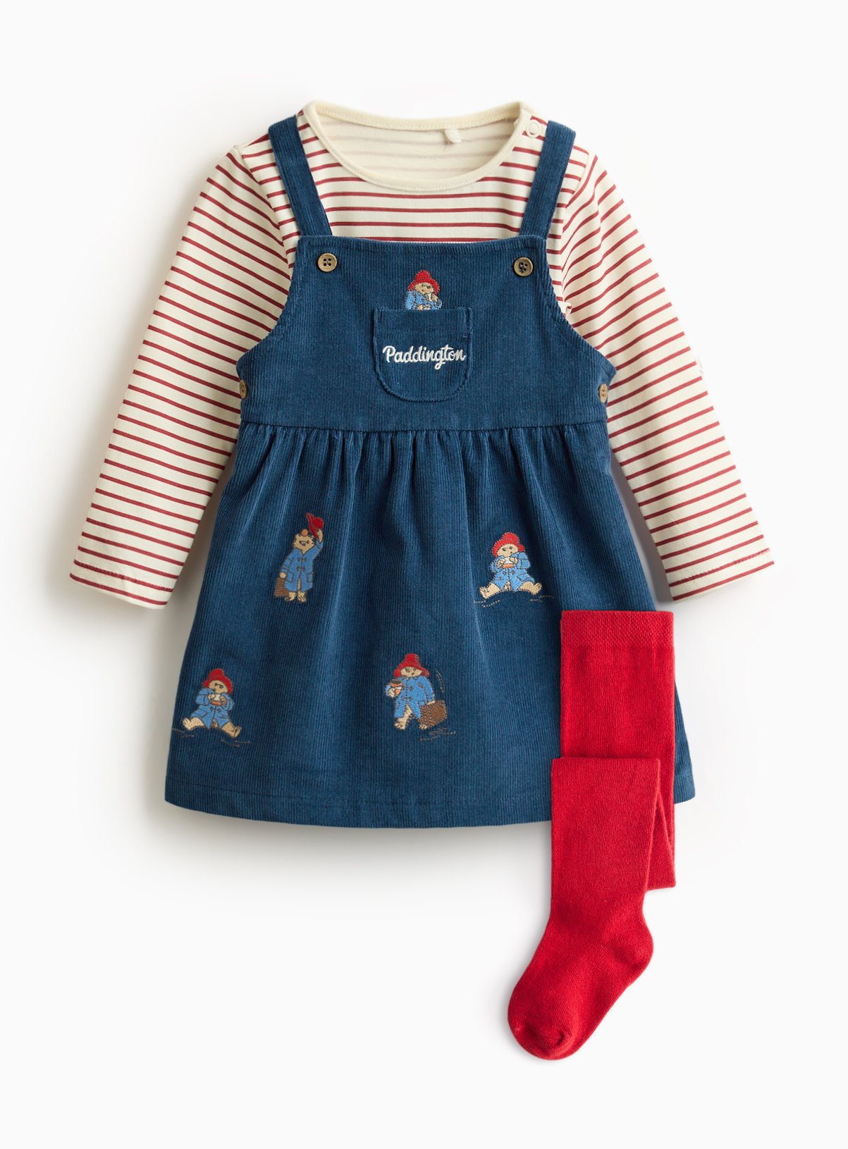 Paddington Pinny & Tights Set 