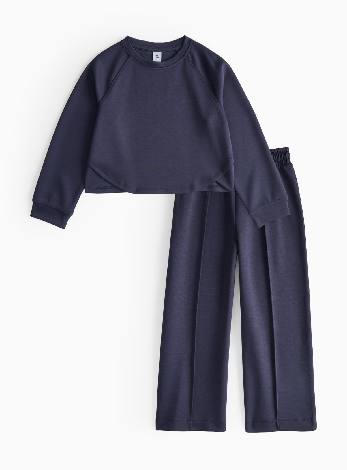 Charcoal Scuba Sweat Set