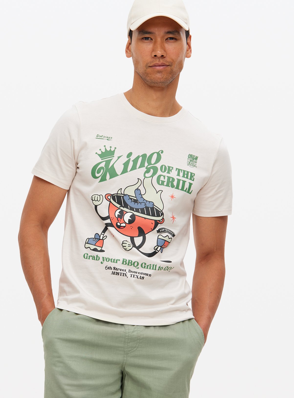 King Of The Grill Graphic T-Shirt XL