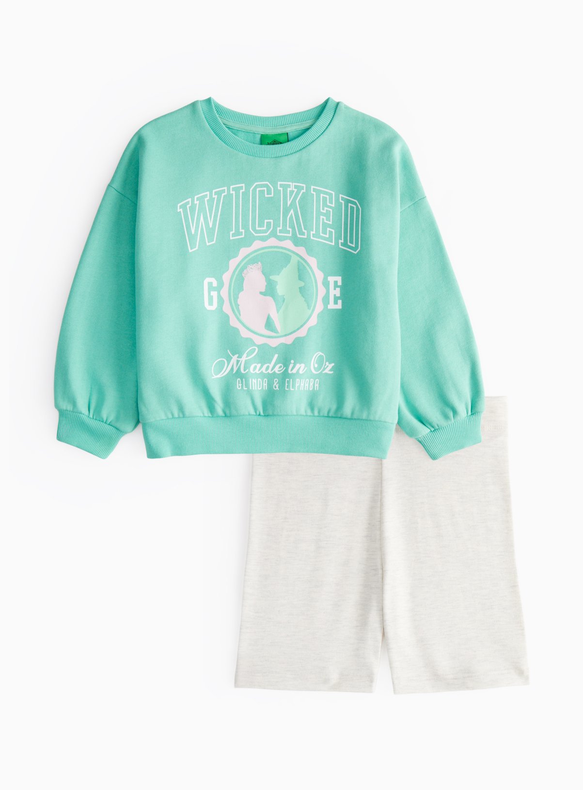 Wicked Graphic Sweatshirt & Shorts Co-ord Set 5 years