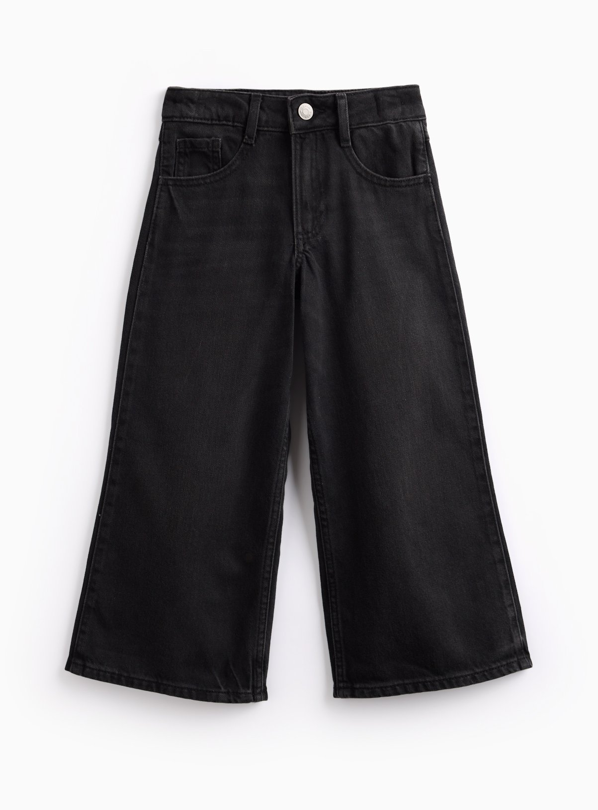 Denim Wide Leg Jeans 