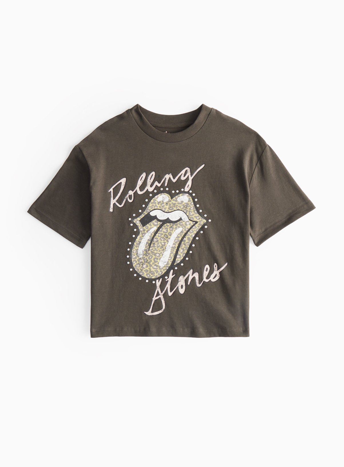 Charcoal Rolling Stones Graphic T-Shirt 