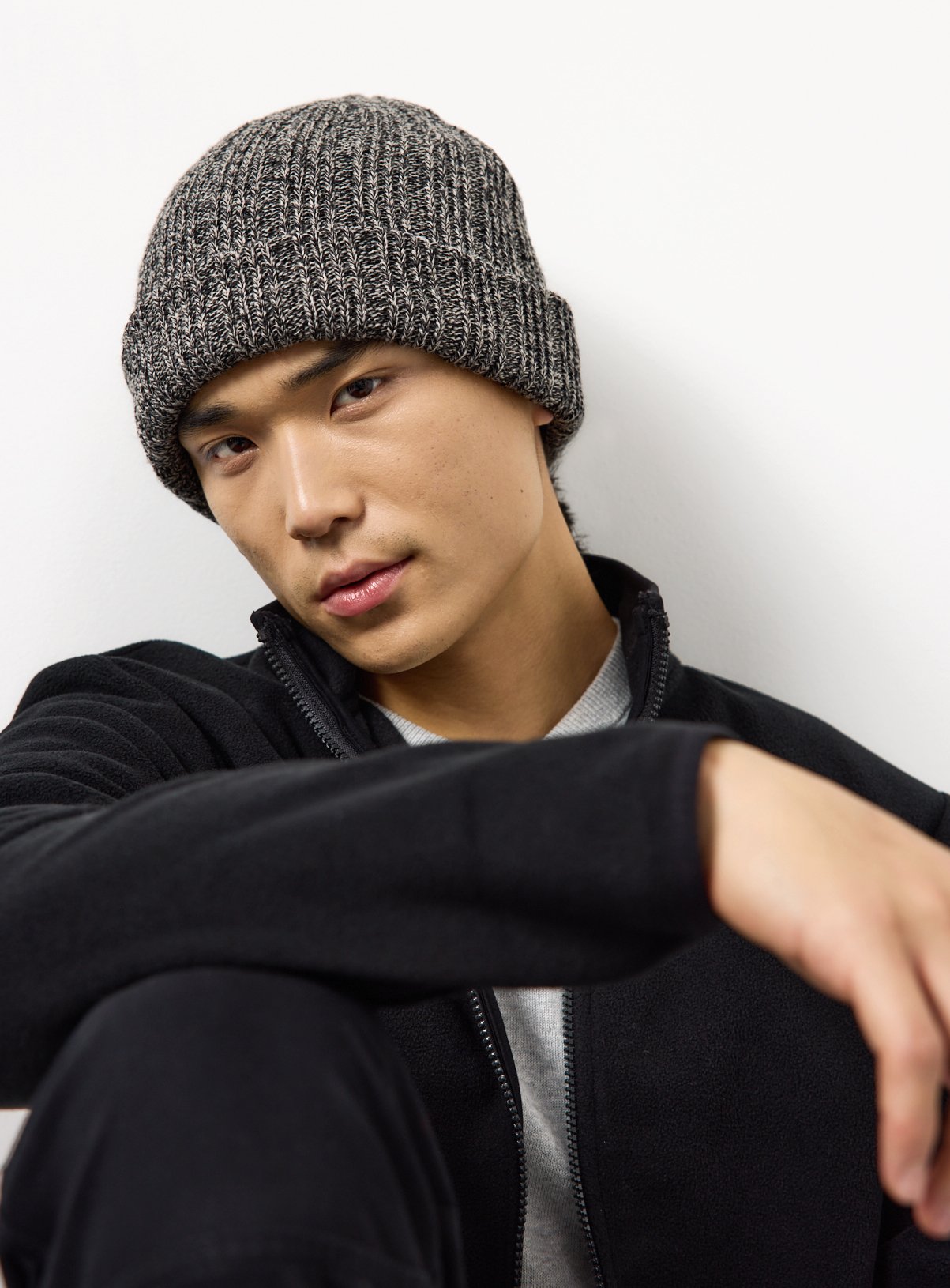 3M™ Thinsulate™ Grey Twist Knitted Beanie  One Size