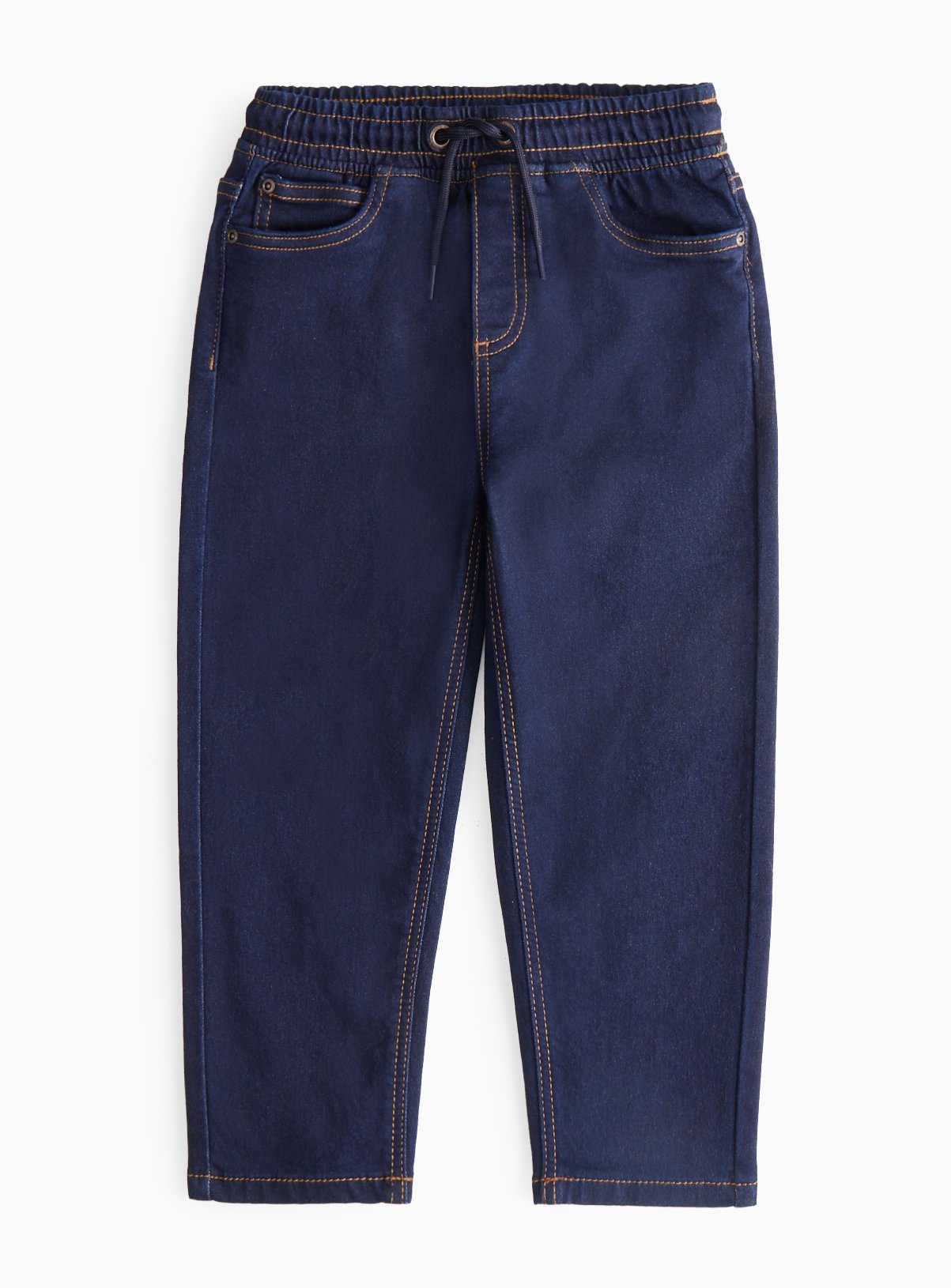 Dark Blue Stretch Denim Loopback Jeans 12 years