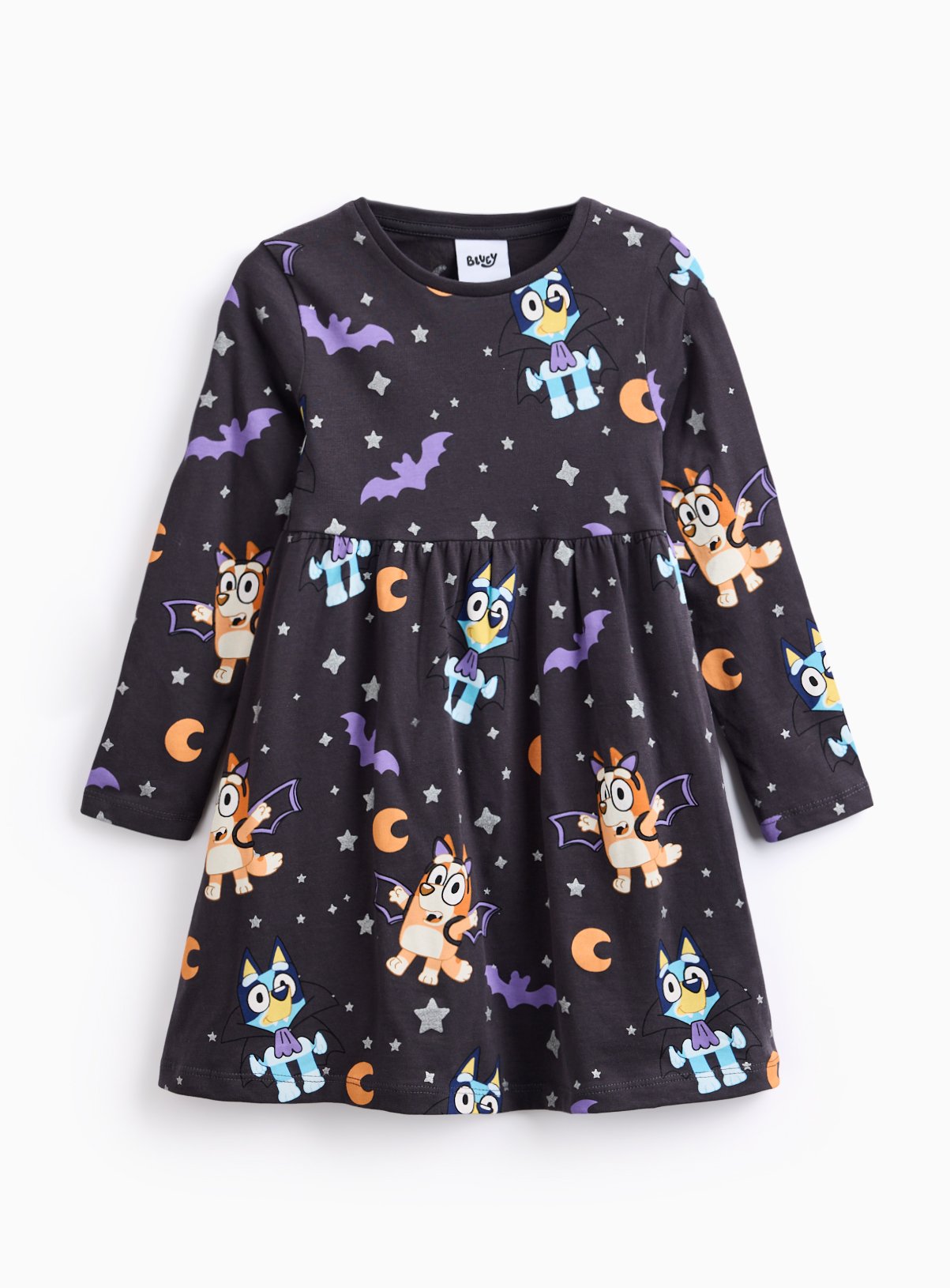 Bluey Halloween Character Print Dress