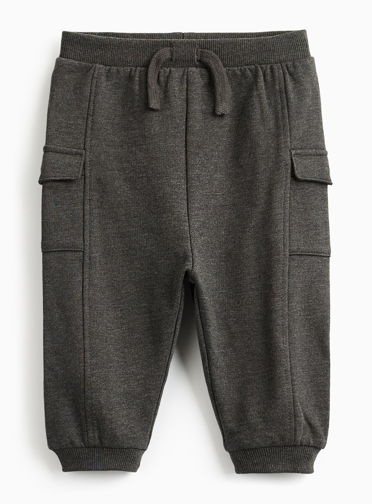 Charcoal Marl Cargo Joggers  