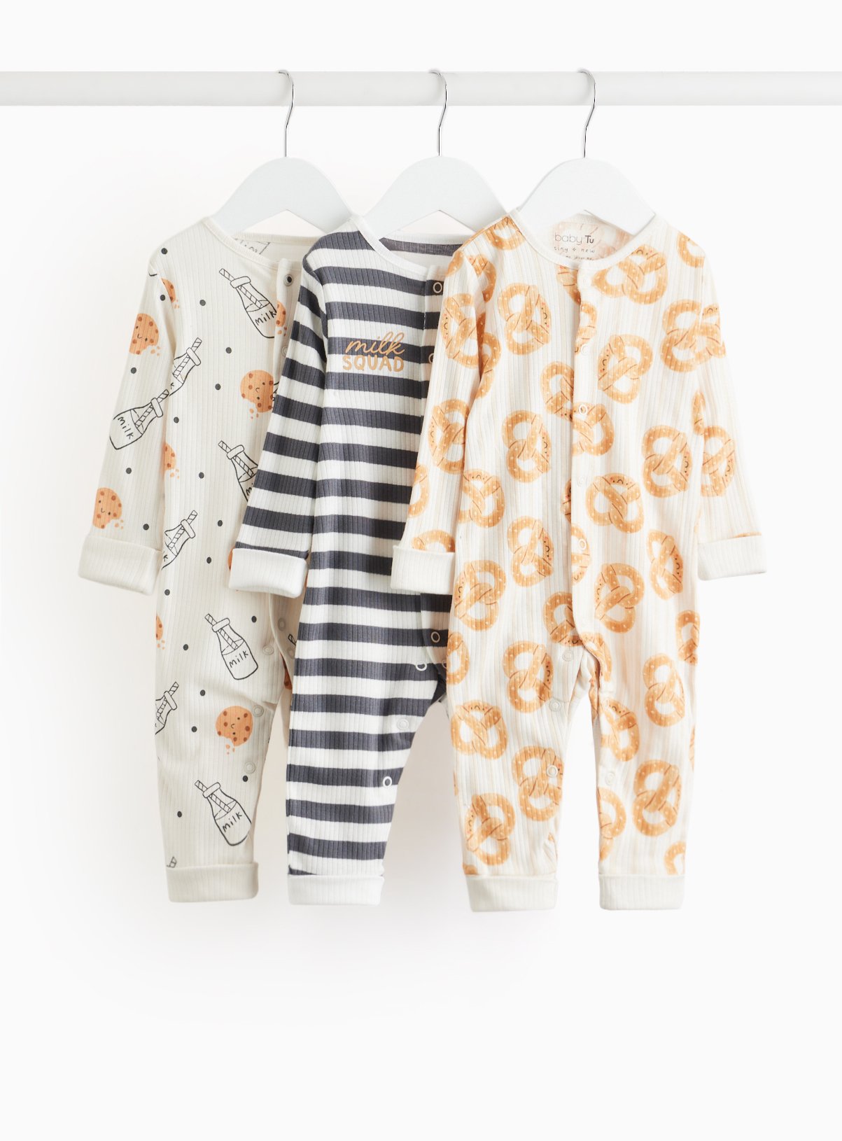 Unisex Baby-Strampler Mit 2-Wege-Reißverschluss – Aus Baumwolle, Mit Oder Ohne Füße, Für 0-18 Monate (verschiedene Designs)