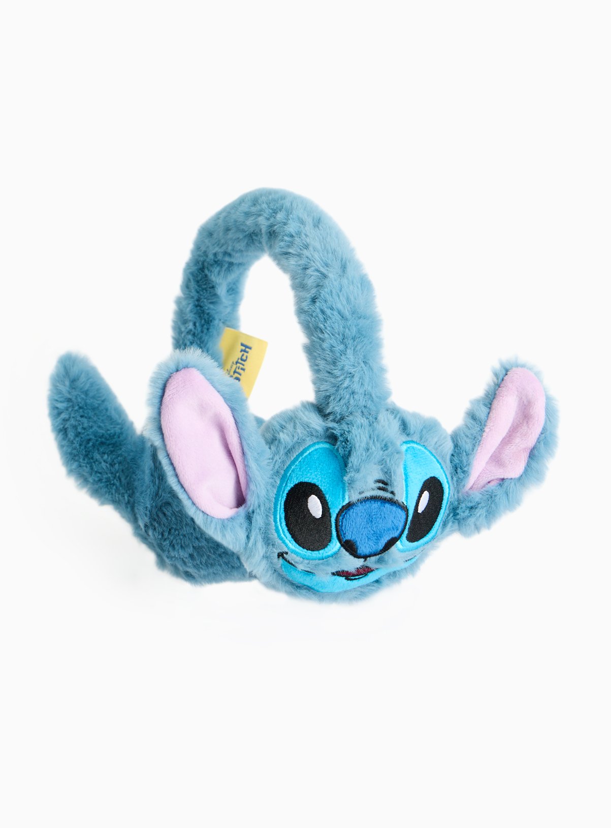 Disney Stitch Blue Faux Fur Ear Muffs One Size
