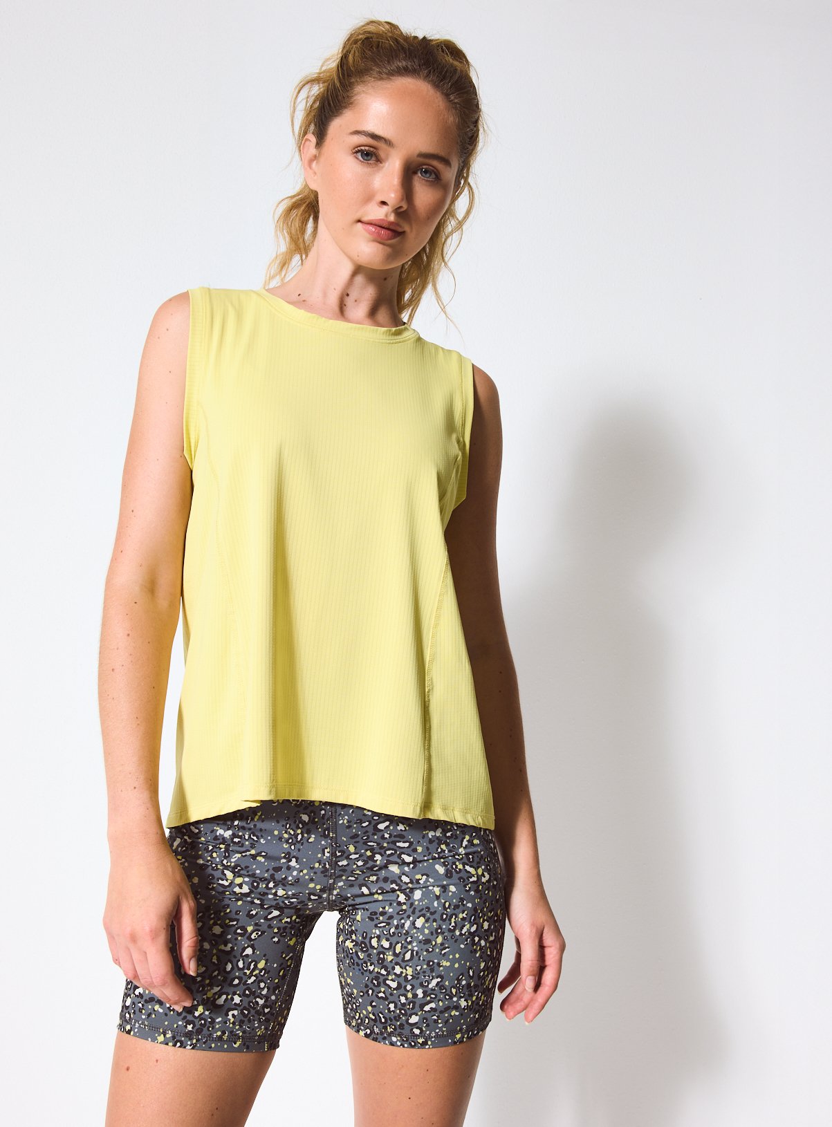 REAKTIV Animal Print High-Waisted Core Cycling Short 