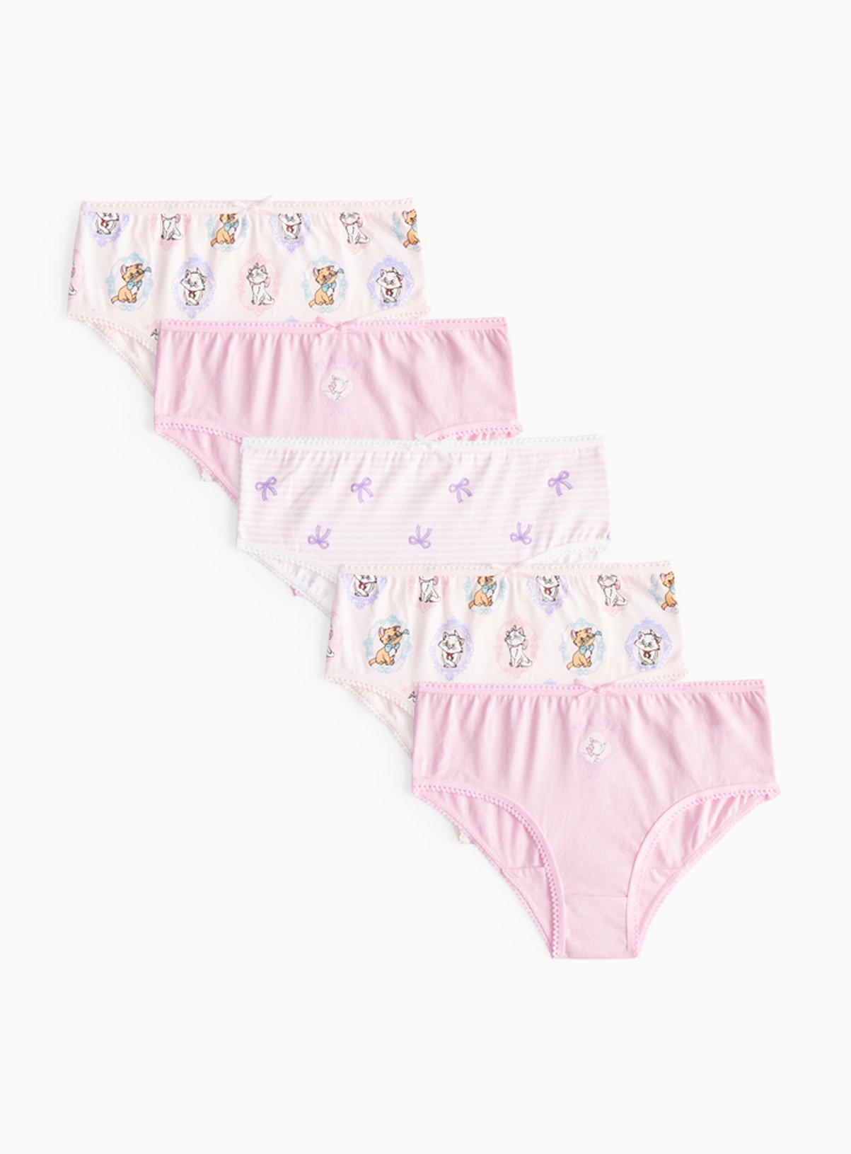 Disney Marie Briefs Character Briefs 5 Pack