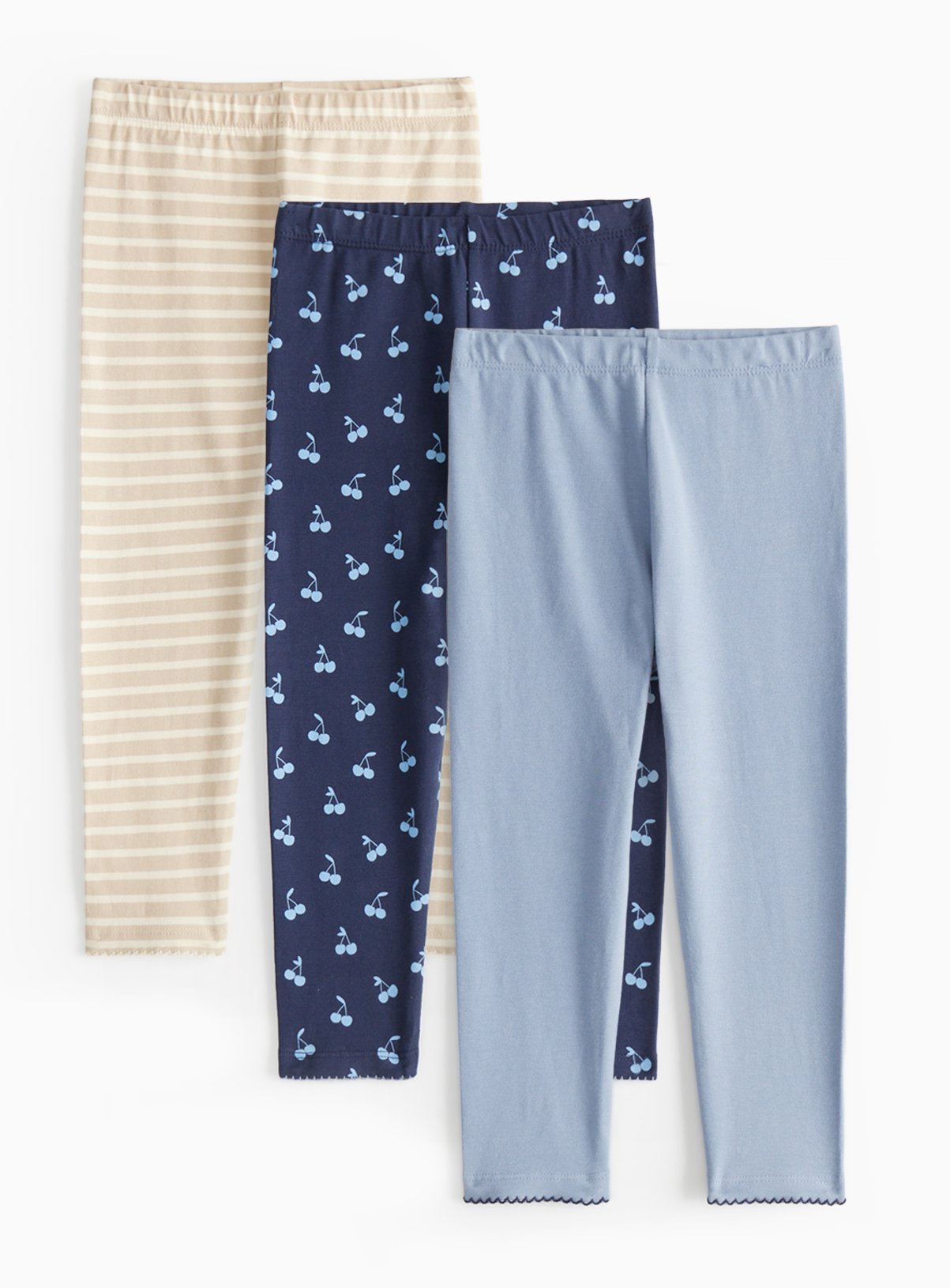 Printed Jersey Leggings 3 Pack 