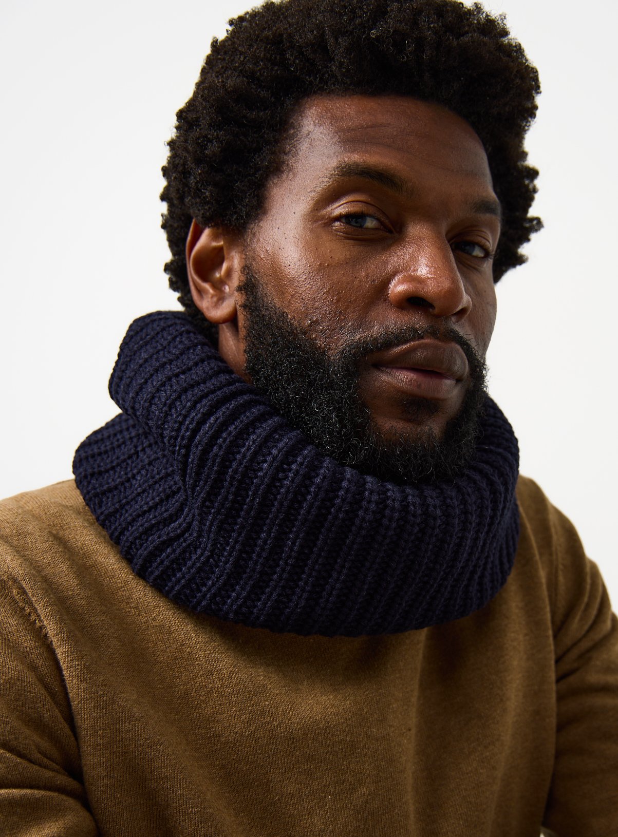 Heat Holders® Navy Knitted Thermal Neck Warmer One Size