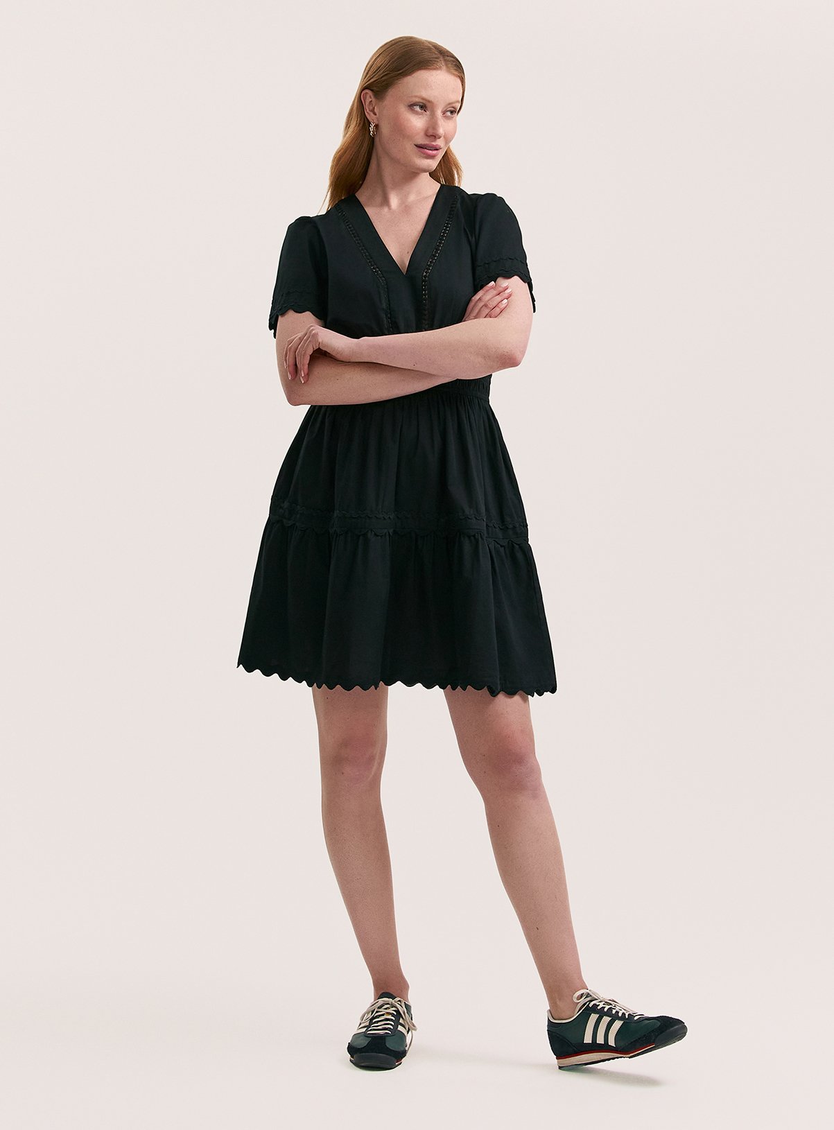 FINERY Reece Dress Black 8